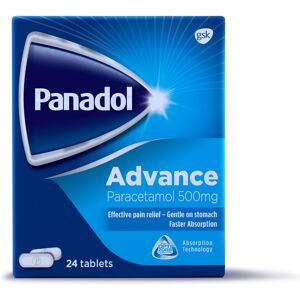 Unbranded Panadol Advance paracetamol 500 mg For Headache , Muscle aches and pain 24 Table Unbranded Panadol Advance paracetamol 500 mg For Headache , Muscle aches and pain 24 Table