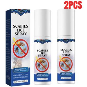 Unbranded 2PCS Pubic Lice Antibacterial Spray Removal Lice Eggs And Scalp Anti-itch Unbranded 2PCS Pubic Lice Antibacterial Spray Removal Lice Eggs And Scalp Anti-itch
