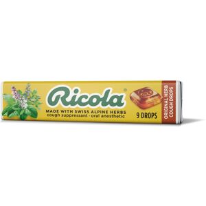 Ricola Original Herb Cough Suppressant Throat Drops Stick Naturally Soothing L Ricola Original Herb Cough Suppressant Throat Drops Stick Naturally Soothing L
