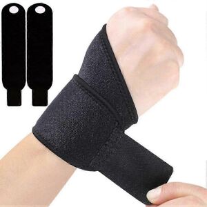 Kikidex (As show, One size) 2pcs Wrist Brace Adjustable Compression Wrist Supports Wrist Kikidex (As show, One size) 2pcs Wrist Brace Adjustable Compression Wrist Supports Wrist