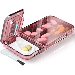 Unbranded Pill Cutter Splitter for Small or Tiny Pills. 2in1 Travel Pill Box Pill Splitte Unbranded Pill Cutter Splitter for Small or Tiny Pills. 2in1 Travel Pill Box Pill Splitte