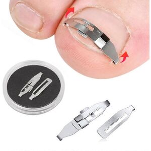 Unbranded (1 x ingrown toenail buckle+1 x adhesive tape, One size) Carbon steel Ingrown To Unbranded (1 x ingrown toenail buckle+1 x adhesive tape, One size) Carbon steel Ingrown To