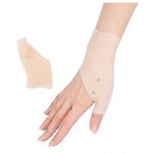 Kikidex (As show, One size) 1 Pair Wrist And Thumb Support, Magnetic Therapy Silicone Ge Kikidex (As show, One size) 1 Pair Wrist And Thumb Support, Magnetic Therapy Silicone Ge