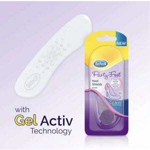 2x Scholl Party Feet GelActiv Heel Shields Slim Non-Slip Cushion Pads 2x Scholl Party Feet GelActiv Heel Shields Slim Non-Slip Cushion Pads