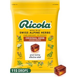 Ricola Original Herb Cough Drops 115 Count Cough Suppressant & Throat Relievin Ricola Original Herb Cough Drops 115 Count Cough Suppressant & Throat Relievin