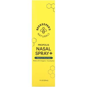 Beekeeper's Naturals, Propolis Nasal Spray +, Maximum Sinus Care, 1 fl oz (30 ml Beekeeper's Naturals, Propolis Nasal Spray +, Maximum Sinus Care, 1 fl oz (30 ml