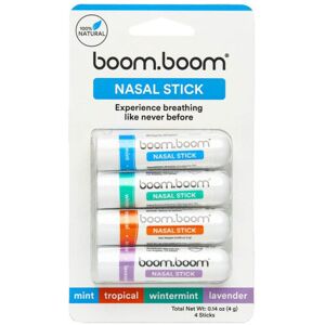 Unbranded BoomBoom Nasal Stick: Powerful Essential Oil Vapors Featured on Shark Tank B Unbranded BoomBoom Nasal Stick: Powerful Essential Oil Vapors Featured on Shark Tank B
