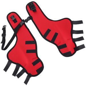 Unbranded Dog Leg Brace Canine Hind Hock Wraps for Injury, Sprain, Surgery, Arthritis Red Unbranded Dog Leg Brace Canine Hind Hock Wraps for Injury, Sprain, Surgery, Arthritis Red