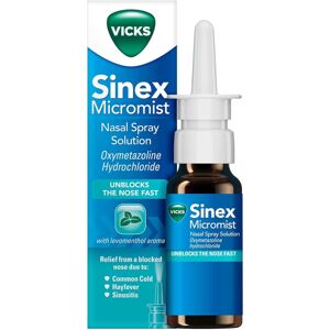 Procter & Gamble Vicks Nasal Spray, Sinex Micromist Decongestant Nose Procter & Gamble Vicks Nasal Spray, Sinex Micromist Decongestant Nose