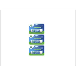 3 x Vicks Inhaler Nasal Stick 0.5ml 3 x Vicks Inhaler Nasal Stick 0.5ml