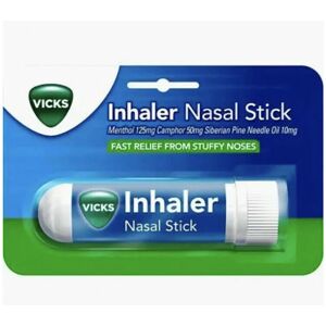 Vicks Inhaler Nasal Stick Fast Relief from Stuffy Blocked nose & Nasal Passage Vicks Inhaler Nasal Stick Fast Relief from Stuffy Blocked nose & Nasal Passage