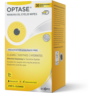 OPTASE® Manuka Oil Eyelid Wipes OPTASE® Manuka Oil Eyelid Wipes