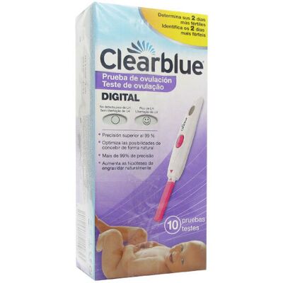 Clearblue Digital Ovulation Test - 10 Units Clearblue Digital Ovulation Test - 10 Units