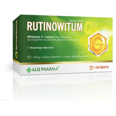 Alg Pharma Rutinowitum C 150 - Dietary Supplement Alg Pharma Rutinowitum C 150 - Dietary Supplement
