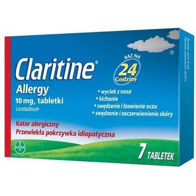 Bayer Claritin 24 Hour Non Drowsy Allergy Relief 7 Tablets Bayer Claritin 24 Hour Non Drowsy Allergy Relief 7 Tablets