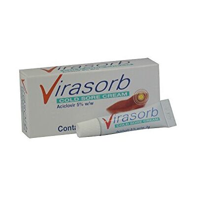Virasorb, 5 Cold Sore Cream, 2g Virasorb, 5 Cold Sore Cream, 2g