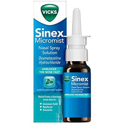 Procter & Gamble Vicks Nasal Spray, Sinex Micromist Decongestant Nose Spray For Procter & Gamble Vicks Nasal Spray, Sinex Micromist Decongestant Nose Spray For