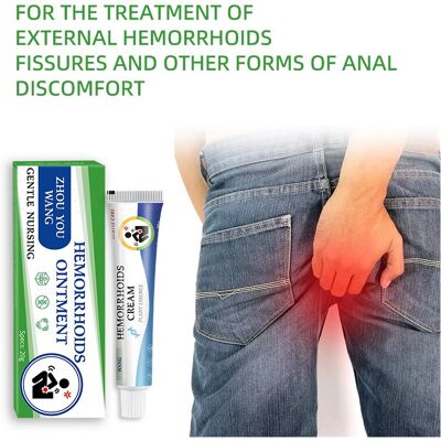 Unbranded Hemorrhoid Cream for External Use Relieve Anal Itching Hemorrhoid Ointment Unbranded Hemorrhoid Cream for External Use Relieve Anal Itching Hemorrhoid Ointment
