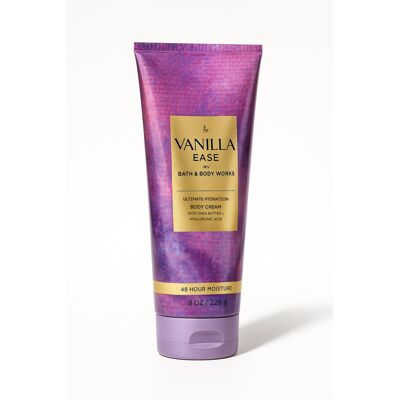 Bath & Body Works Vanilla Ease Ultimate Hydration Body Cream, 8 oz / 226 g - Alo Bath & Body Works Vanilla Ease Ultimate Hydration Body Cream, 8 oz / 226 g - Alo