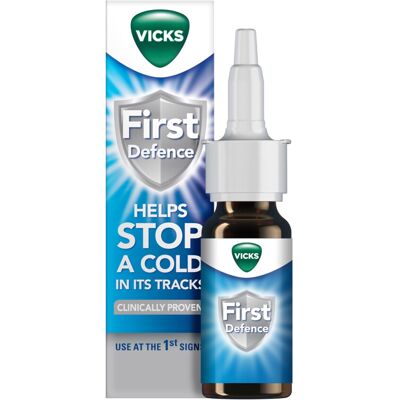 Vicks Nasal Spray For Blocked Nose, First Defence, Relief Of Cough Cold And Flu Vicks Nasal Spray For Blocked Nose, First Defence, Relief Of Cough Cold And Flu