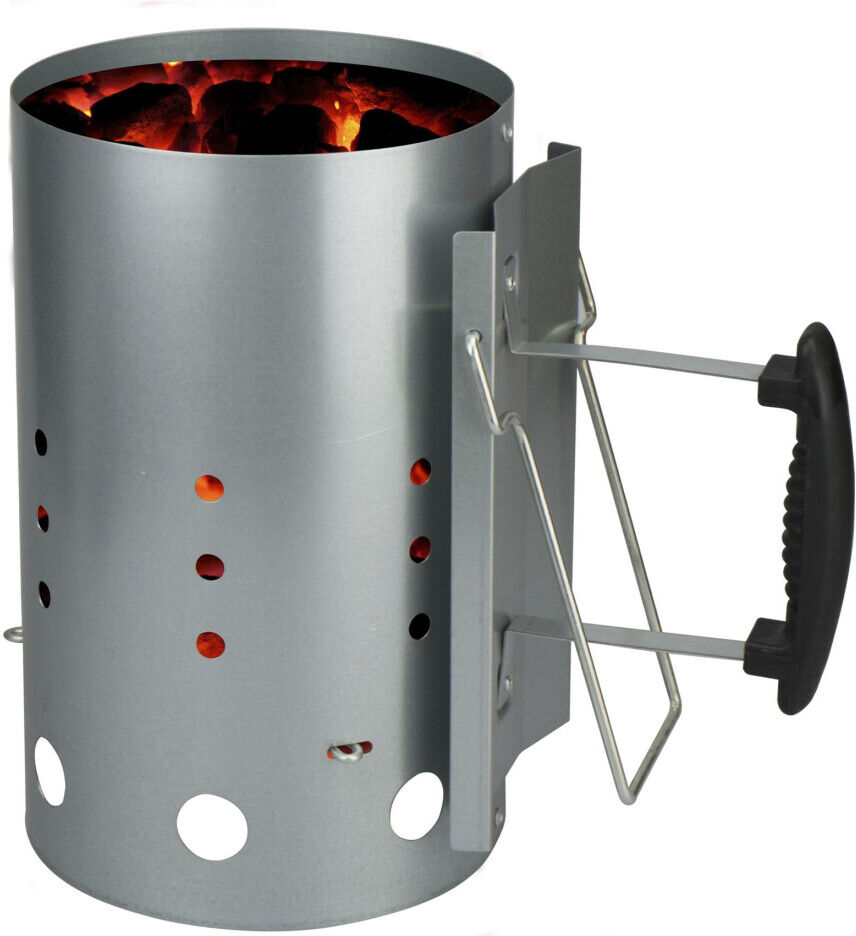 Sabar (Large) Barbecue Chimney Starter Quick Start BBQ Grill Charcoal Burner Food Ligh