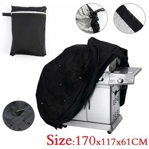 Unbranded 170cm Heavy Duty BBQ Grill Cover - Outdoor Rainproof Unbranded 170cm Heavy Duty BBQ Grill Cover - Outdoor Rainproof
