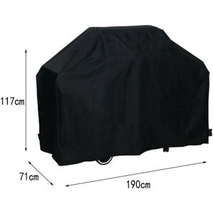 Unbranded (190x71x117cm) BBQ Cover Heavy Duty Waterproof Barbeque Grill Waterproof Protect Unbranded (190x71x117cm) BBQ Cover Heavy Duty Waterproof Barbeque Grill Waterproof Protect