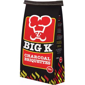 Big K Charcoal Briquettes - 5kg Charcoal BBQ Fuel Big K Charcoal Briquettes - 5kg Charcoal BBQ Fuel