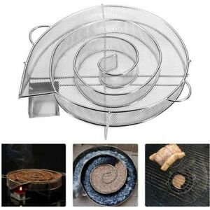 Unbranded Smoke Generator BBQ Burn Smoker Box Grill Sausage Meat Stainless Steel Basket Unbranded Smoke Generator BBQ Burn Smoker Box Grill Sausage Meat Stainless Steel Basket