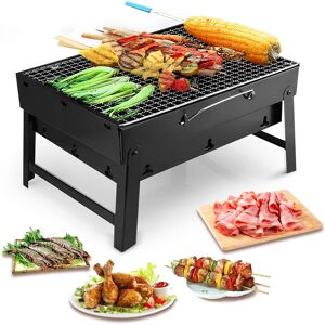Uten Portable Barbecue Stainless Steel Charcoal Smoker Char Broil BBQ Pit Grill Uten Portable Barbecue Stainless Steel Charcoal Smoker Char Broil BBQ Pit Grill