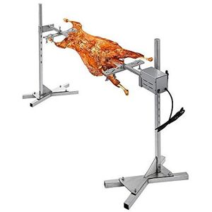 YUEWO BBQ Grill Rotisserie Kit Up to 70KG Pig Spit Rotisserie Grill Heavy Duty f YUEWO BBQ Grill Rotisserie Kit Up to 70KG Pig Spit Rotisserie Grill Heavy Duty f