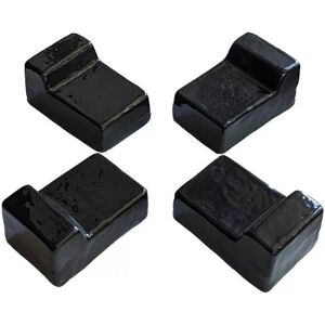 KAMADO BONO (Black) Set of Ceramic Feets/Legs For Barbecue, 4 pcs KAMADO BONO (Black) Set of Ceramic Feets/Legs For Barbecue, 4 pcs