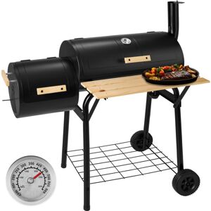Tectake BBQ Charcoal Grill Coal Barbecue Smoker Cart Temperature Display Thermometer Tectake BBQ Charcoal Grill Coal Barbecue Smoker Cart Temperature Display Thermometer