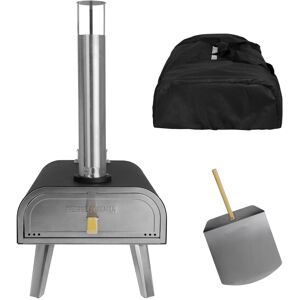 George Foreman Outdoor 16 Inch Wood Pellet Portable Wood Fired Pizza Oven Black George Foreman Outdoor 16 Inch Wood Pellet Portable Wood Fired Pizza Oven Black