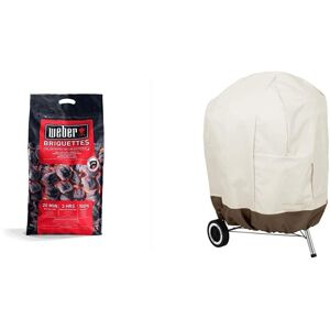 Weber Briquettes 8kg & Amazon Basics Kettle Grill Cover Weber Briquettes 8kg & Amazon Basics Kettle Grill Cover
