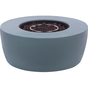 Beliani Fire Pit INDUS Grey Beliani Fire Pit INDUS Grey