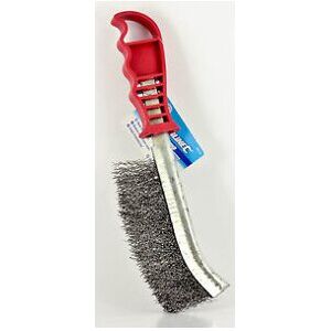 Silverline 240mm Plastic Handle Steel Wire Brush Silverline 240mm Plastic Handle Steel Wire Brush