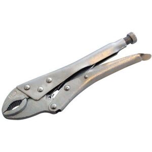 Amtech 10" Locking Grip Plier - Pliers 10 New Curved Mole Jaws Grips Serrated Nickel - Amtech 10" Locking Grip Plier - Pliers 10 New Curved Mole Jaws Grips Serrated Nickel -