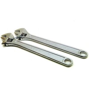 Unbranded Toolzone 24-Inch Adjustable Wrench / Spanner - Heavy-Duty, 58mm Jaw Opening, Dro Unbranded Toolzone 24-Inch Adjustable Wrench / Spanner - Heavy-Duty, 58mm Jaw Opening, Dro