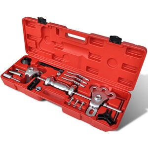 vidaXL 17 Piece Slide Hammer Puller Set - Automotive Tool vidaXL 17 Piece Slide Hammer Puller Set - Automotive Tool