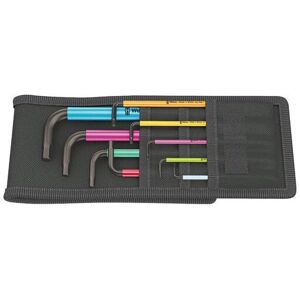 Wera 950 SPKL/9 SZ Multicolour L-key set, imperial, BlackLaser, 9 pieces Wera 950 SPKL/9 SZ Multicolour L-key set, imperial, BlackLaser, 9 pieces