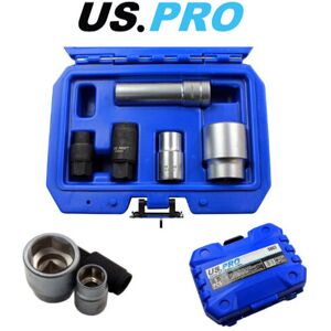 US PRO 5 Piece 1/2" Drive Socket Set For Bosch Fuel Injection Pumps US PRO 5 Piece 1/2" Drive Socket Set For Bosch Fuel Injection Pumps