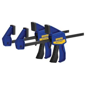 Irwin Tools IRWIN Quick-Grip T5462EL7 Mini Bar Clamp Twin Pack 150mm (6in) Irwin Tools IRWIN Quick-Grip T5462EL7 Mini Bar Clamp Twin Pack 150mm (6in)