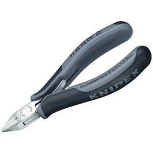 Knipex 77 42 115 ESD ESD Electronics Diagonal Cutters - Pointed Head Flush Cut N Knipex 77 42 115 ESD ESD Electronics Diagonal Cutters - Pointed Head Flush Cut N