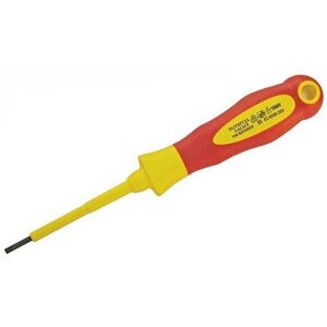 Faithfull FAISDVDE55 VDE Screwdriver Soft-Grip Parallel Slotted Tip 5.5 x 125mm Faithfull FAISDVDE55 VDE Screwdriver Soft-Grip Parallel Slotted Tip 5.5 x 125mm