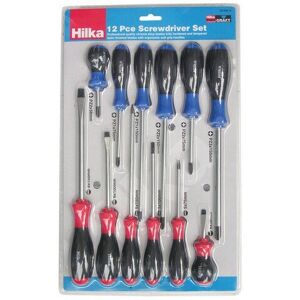 Hilka 32700012 Screwdriver Set Soft Grip 12 Piece Hilka 32700012 Screwdriver Set Soft Grip 12 Piece