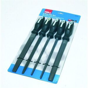 Hilka 69800005 Engineers File Set of 5 8" Soft Grip Hndles Hilka 69800005 Engineers File Set of 5 8" Soft Grip Hndles