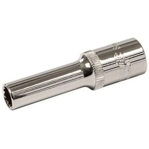 Silverline Deep Socket 3/8" Drive 12pt Metric - 8mm Silverline Deep Socket 3/8" Drive 12pt Metric - 8mm