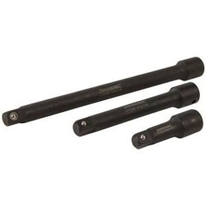 Silverline Impact Extension Bar Set 1/2" 3pce - 75, 150 & 250mm Silverline Impact Extension Bar Set 1/2" 3pce - 75, 150 & 250mm