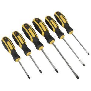Sealey S0615 6pc Soft Grip Screwdriver Set - Screwdriver Set Sealey S0615 6pc Soft Grip Screwdriver Set - Screwdriver Set